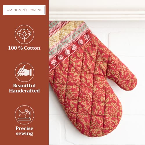 Maison d'Hermine Oven Gloves 100% Cotton Oven Mitt
