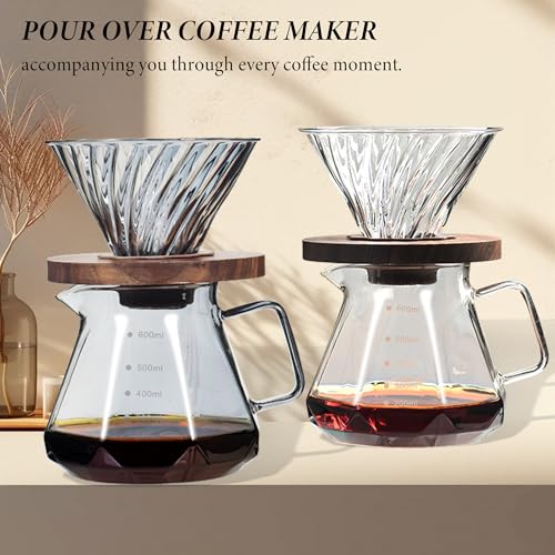 Upgrade Glass Coffee Dripper
