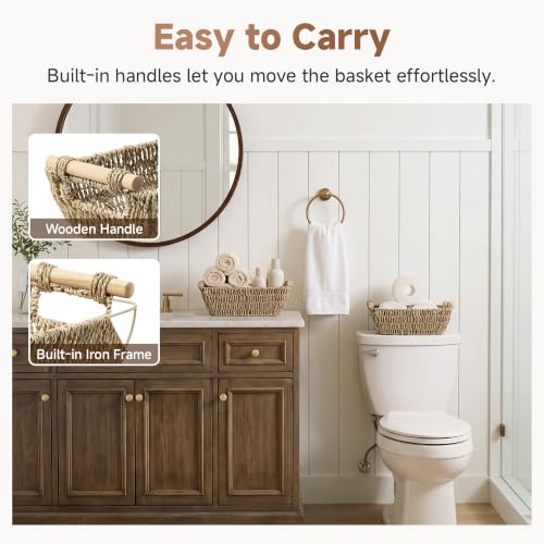 Small Baskets for Shelf (2 Count)