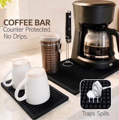 2 Pack Rubber Bar Mat