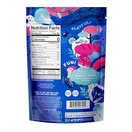 Butterfly Pea Flower Powder 3.5oz (3.5 Ounce)