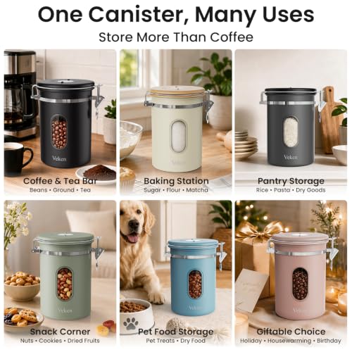 Coffee Canister with Window