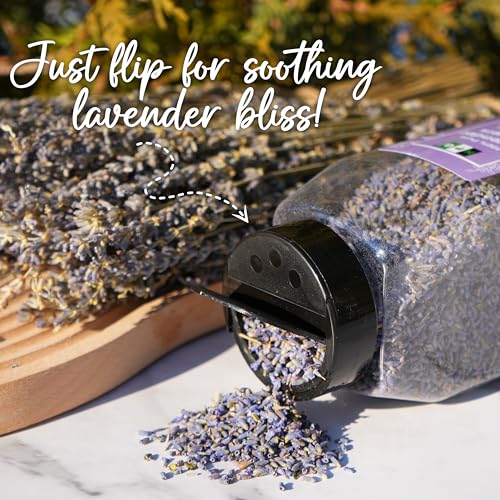 Freeze Dried Lavender Flowers 4 Oz (4 Ounce)