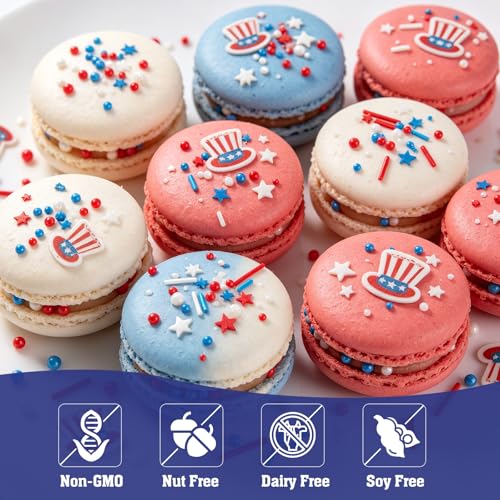 Patriotic Sprinkles 130g (4.58 Ounce)