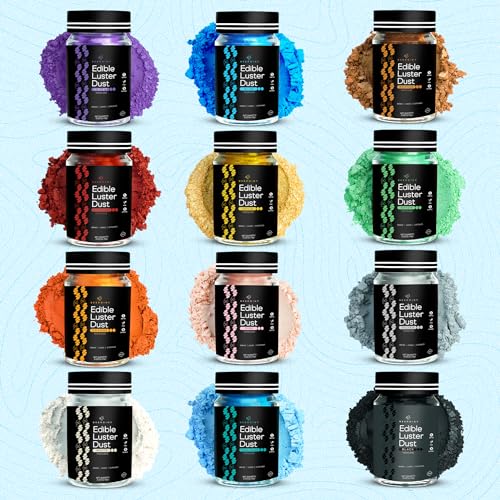 Blue Edible Luster Dust 15g