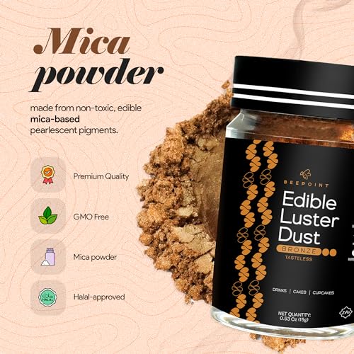 Bronze Edible Luster Dust 15g