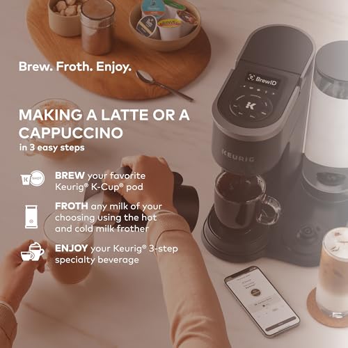 K Café SMART Single Serve Coffee Maker with WiFi Compatibility