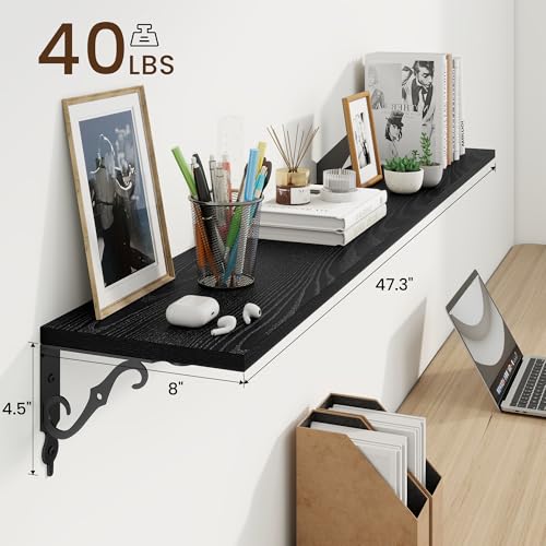 Floating Shelves for Wall Decor (2 Count)