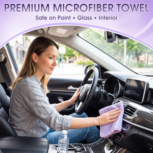 Car Microfiber Clean Cloths (60 Count)