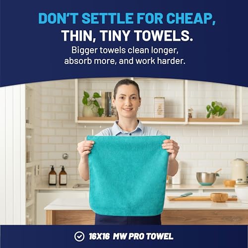 MW Pro Microfiber Cleaning Cloth (12 Count)