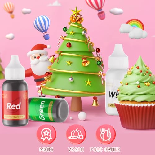 Gel Food Coloring for Cake Decorating (4 Fl Oz)