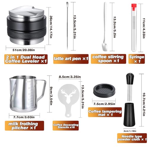 Coffee Tamper Set 24 PCS