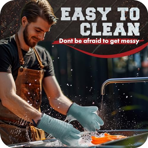 Silicone Smoker BBQ Gloves