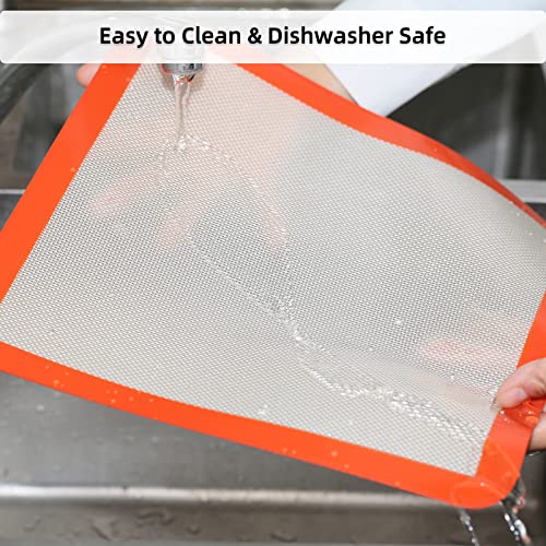 12x12 Square Silicone Baking Mats for XL Air Fryer