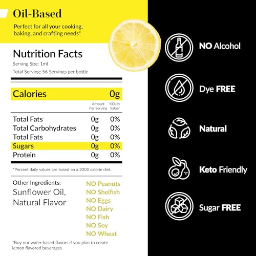 Natural Lemon Extract (128 Fl Oz)