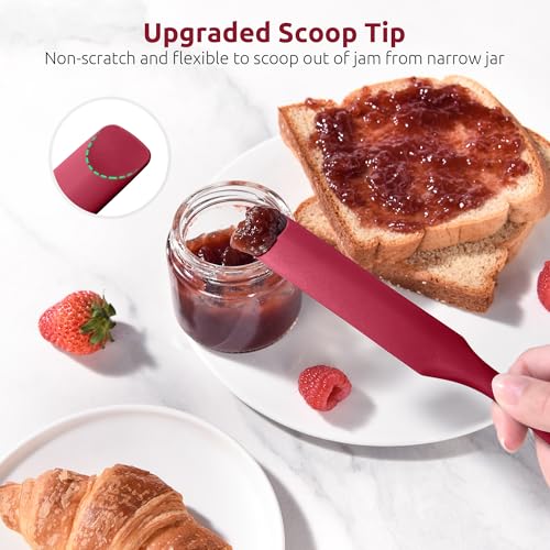 Silicone Jar Spatula for Sourdough Starter