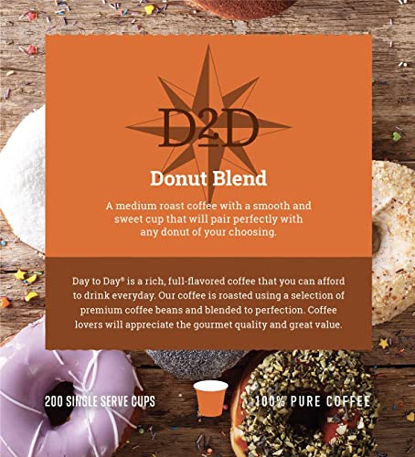 Pods Donut Blend Medium Roast (200 Count)