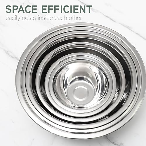 Stainless Steel Mixing Bowls Set