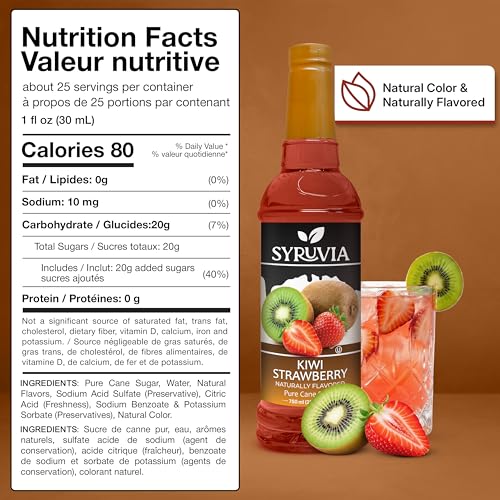 Strawberry Kiwi Syrup (25.4 Fl Oz)