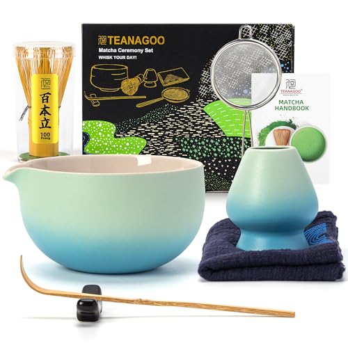 Matcha Whisk Set Blue