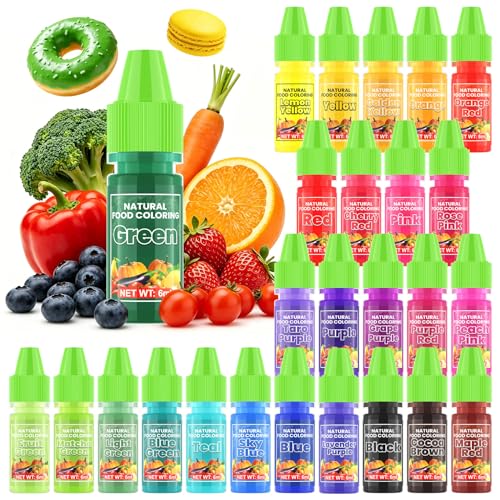 Natural Food Coloring (6.5 Fl Oz)