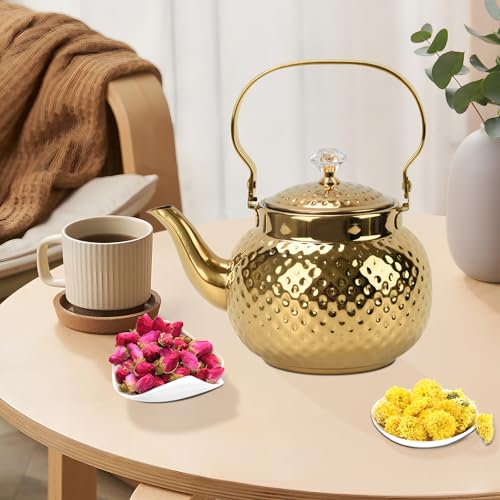 1.2L Hammered Tea Kettle Stovetop