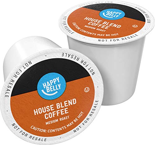 Amazon Brand Happy Belly Medium Roast Coffee Pods (100 Count)
