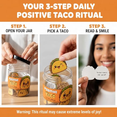 Positive Taco Jar (7 Count)