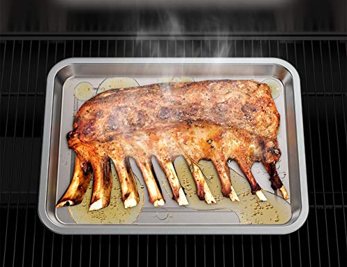 Stainless Steel Baking Sheet with Rack