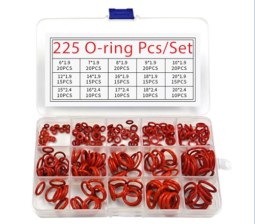 Silicone Rubber O (225 Count)