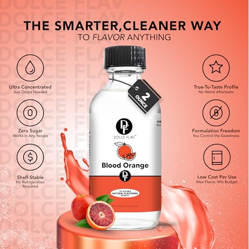 Natural Blood Orange Extract (128 Fl Oz)