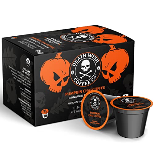 Organic Pumpkin Spice Dark Roast Coffee Single Serve (10 Count)