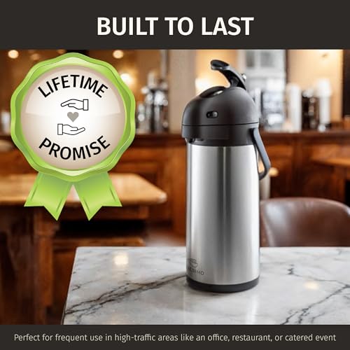 Coffee Carafe with Pump 102oz