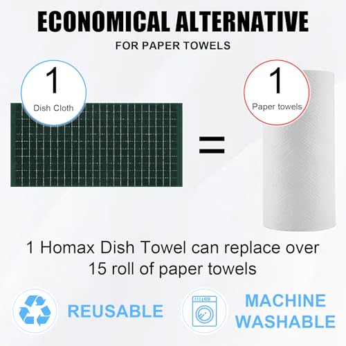 100% Cotton Terry Kitchen Towels (4 Count)