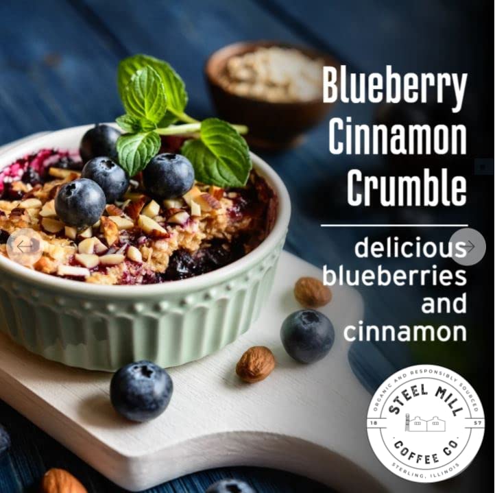 Blueberry Crumble Medium Roast Whole Bean (12 Ounce)