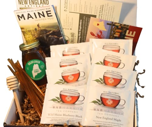 Maine Tea & Honey Gift Box
