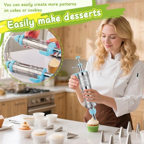 Dessert Decorating Syringe Set (66 Count)