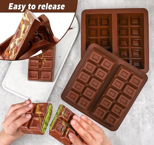 Deep Chocolate Bar Mold Dubai