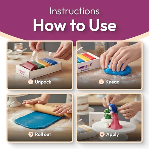 Fondant Icing Multipack (17.637 Ounce)
