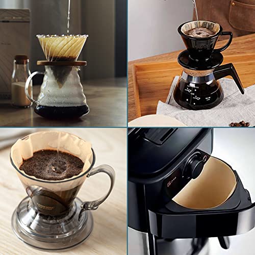 4 Cone Coffee Filters (200 Count)