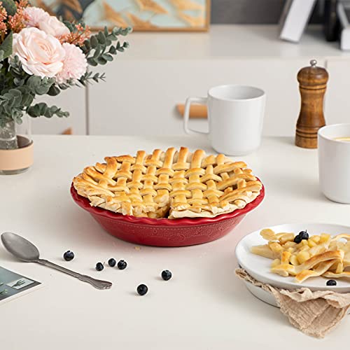 Pie Pan 9 Inch Ceramic Pie Dish