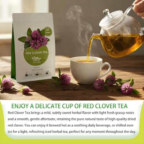 Red Clover Tea Bags (50 Count)
