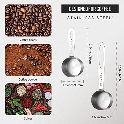 4 Pcs Coffee Scoop 2 Tablespoon (4 Count)