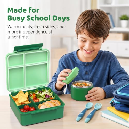 Bento Lunch Box with 8oz Soup Thermo