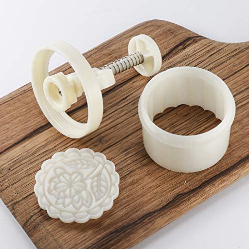 Cookie Stamp Mooncake Mold Set (5 Count)