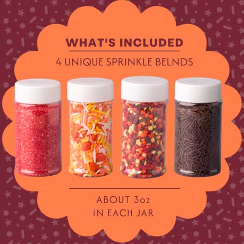 Fall Sprinkles 4 Pack
