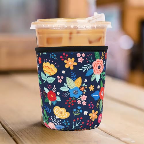 Reusable 3 Pack Iced Coffee Cup Sleeve (3 Count)