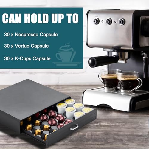 K Cup Holder Drawer 30 Pods Capacity
