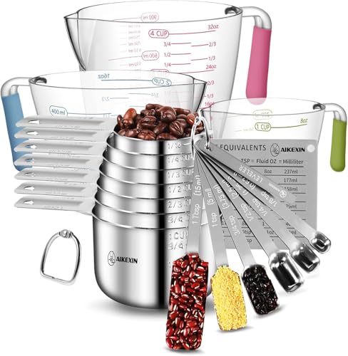 20 PCS Measuring Cups & Spoons Set (20 Count)