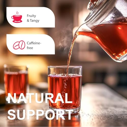 Rosehips Hibiscus Tea Bags 60 Count